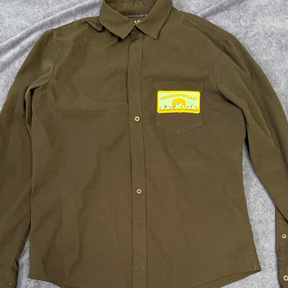 Apt. 9 Black Slim Fit Shirt